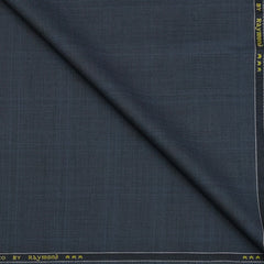 Trouser Fabric Raymond PV Pin Broad Check Colour Bluish Grey
