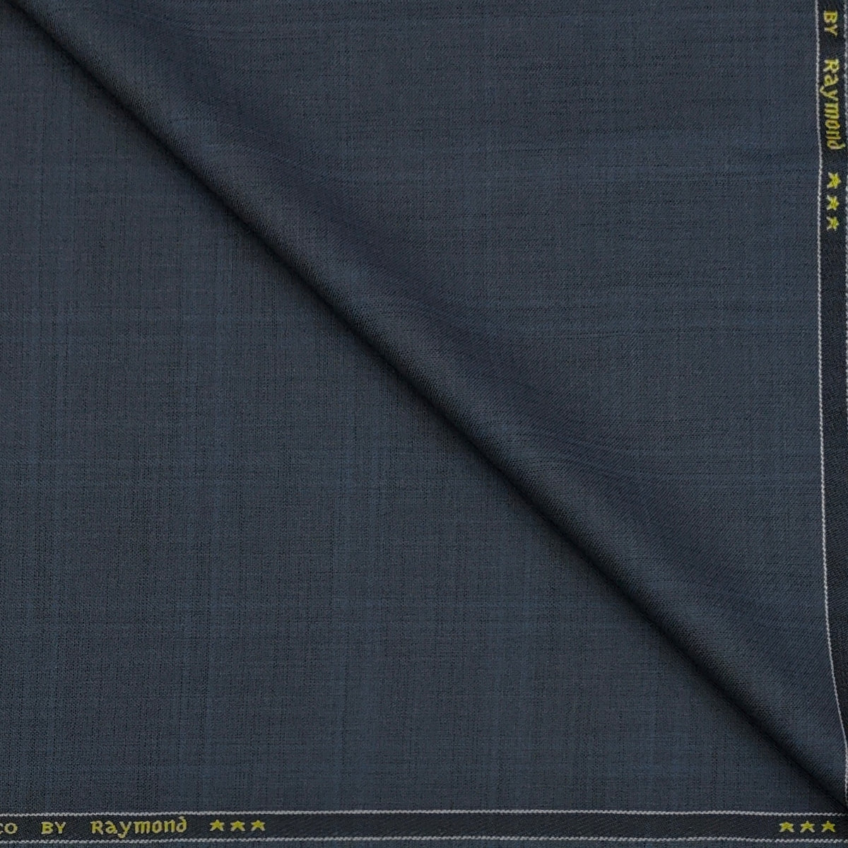 Trouser Fabric Raymond PV Pin Broad Check Colour Bluish Grey