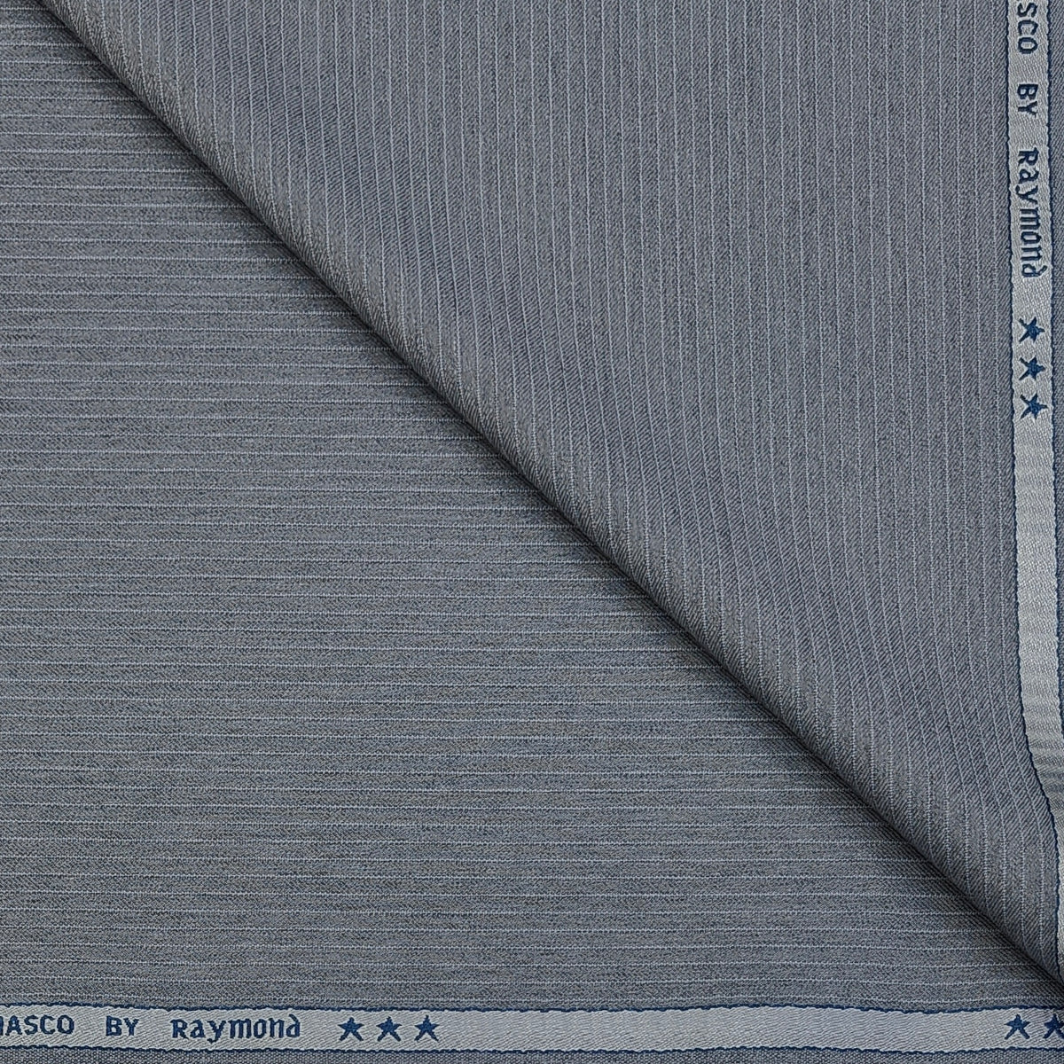 Trouser Fabric Raymond PV Pin Lining Colour Grey