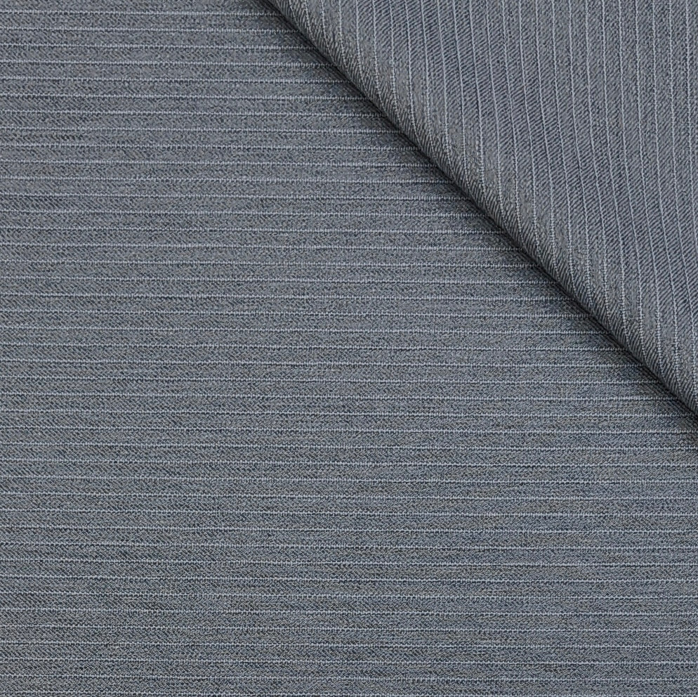 Trouser Fabric Raymond PV Pin Lining Colour Grey