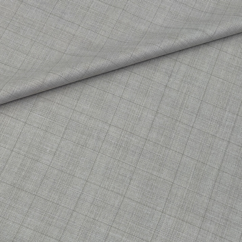 Trouser Fabric Raymond PV Check Colour Sadn Brown