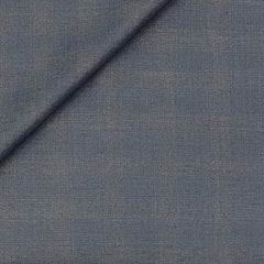 Trouser Fabric Raymond PV Broad Check Colour Grey
