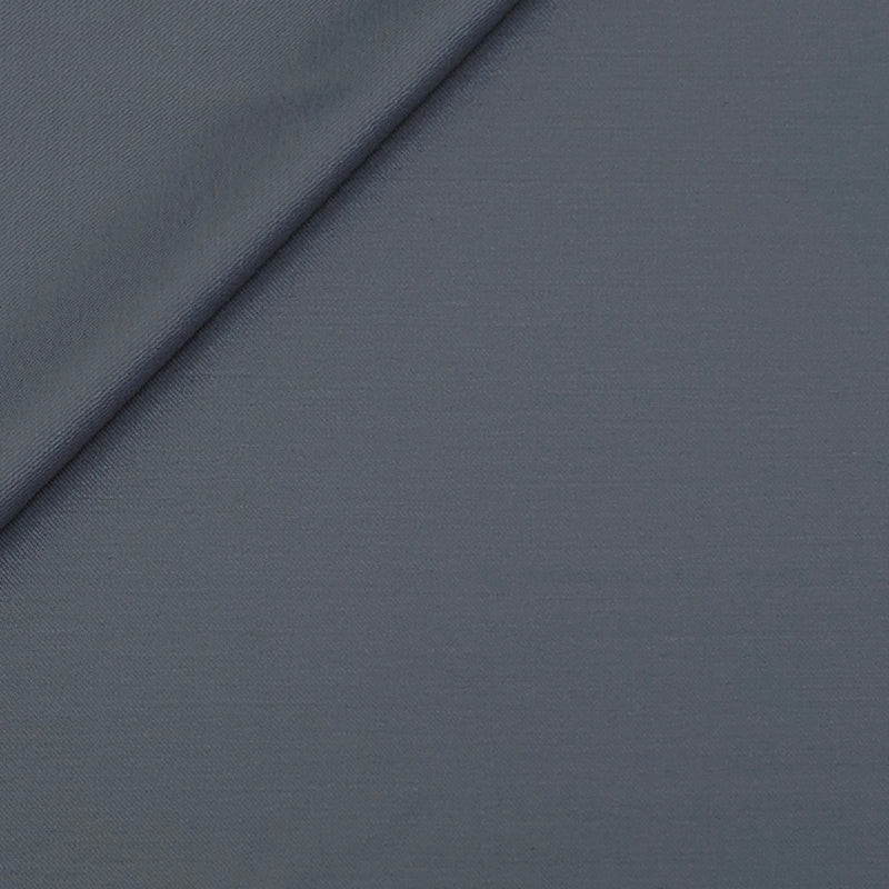 Trouser Fabric Raymond PV Pin Plain Colour Bluish Grey