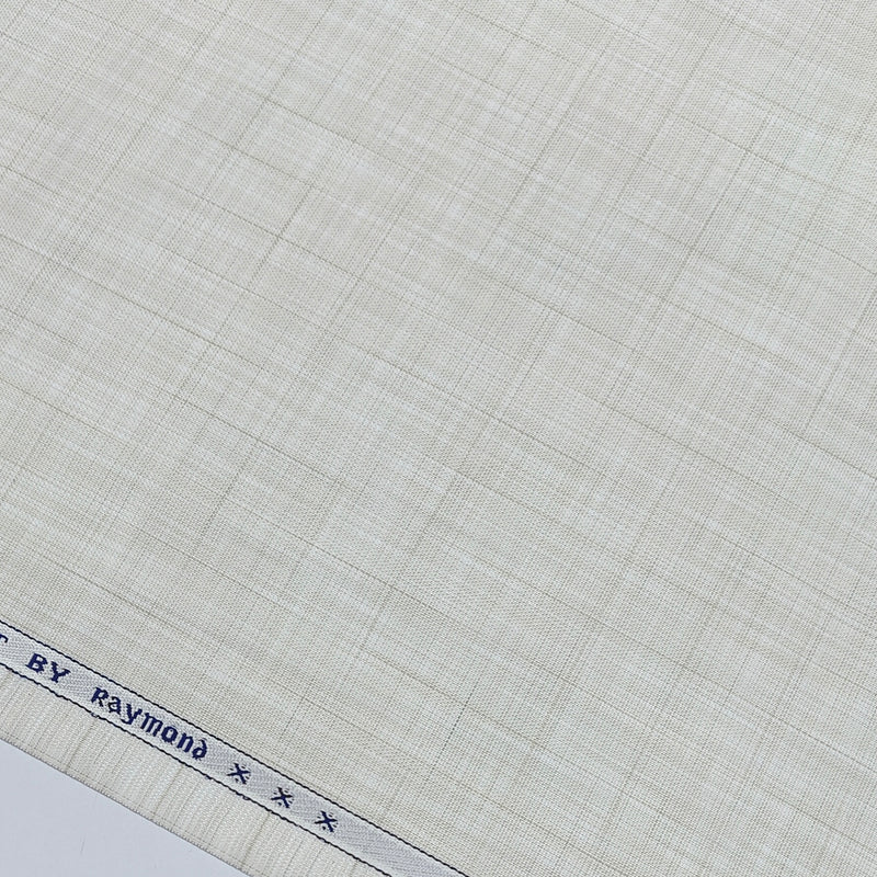 Trouser Fabric Raymond PV Pin Mix Check Colour Ash Brown