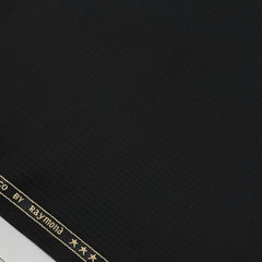 Trouser Fabric Raymond PV Pin Lining Colour Black