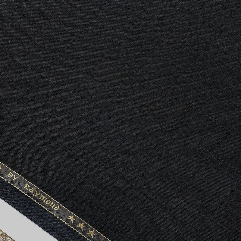 Trouser Fabric Raymond PV Mix Check Colour Blackish Grey
