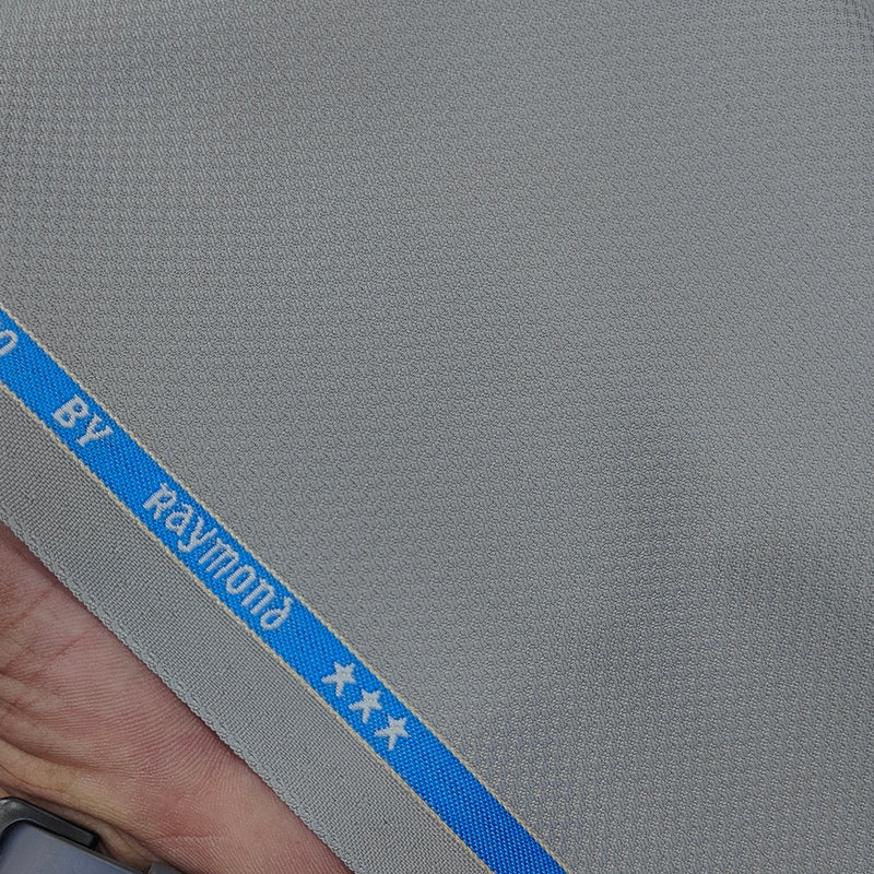 Trouser Fabric Raymond PV Dobby Colour Light Grey