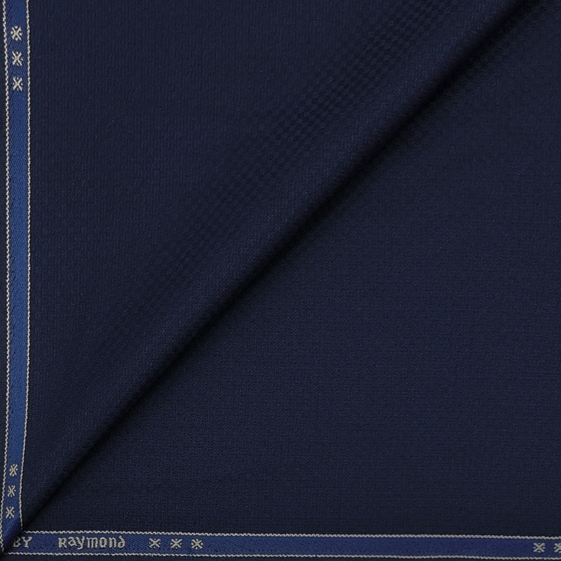 Trouser Fabric Raymond PV Dobby Colour Dark Blue