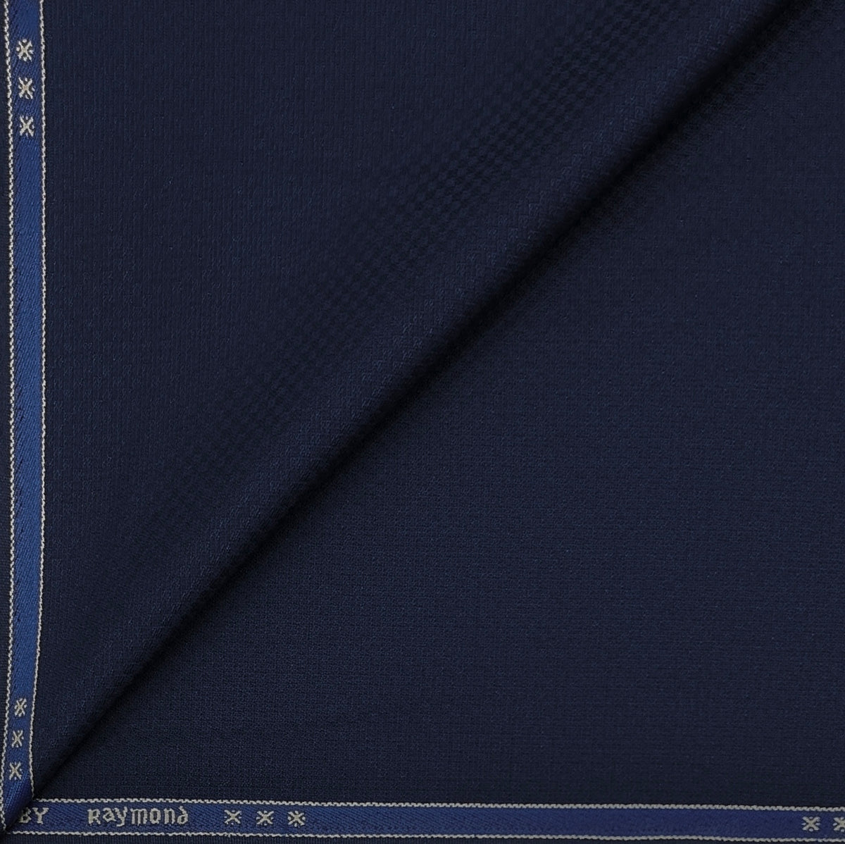 Trouser Fabric Raymond PV Dobby Colour Dark Blue