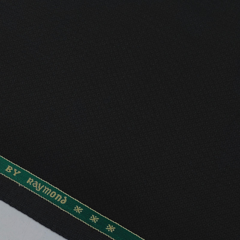 Trouser Fabric Raymond PV Dobby Colour Black