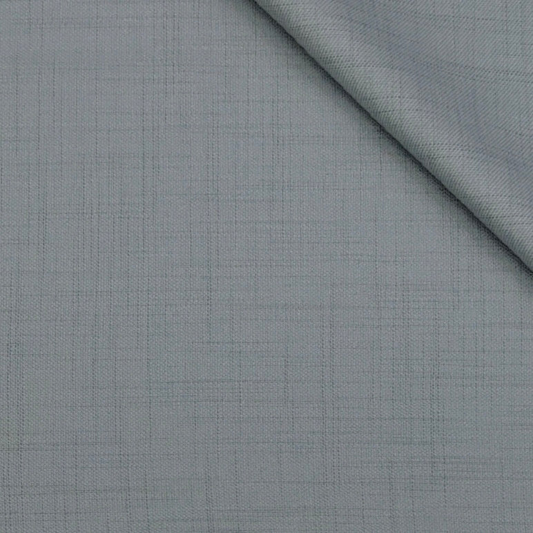 Trouser Fabric Reid & Taylor Poly Viscose Mix Check Color Light Grey