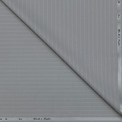 Trouser Fabric Reid & Taylor Poly Viscose Lining Color Glacier Grey