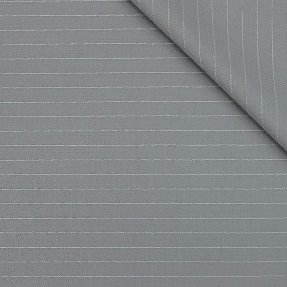 Trouser Fabric Reid & Taylor Poly Viscose Lining Color Glacier Grey