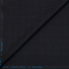 Trouser Fabric Reid & Taylor Poly Viscose Check Color Dark Blackish Wine