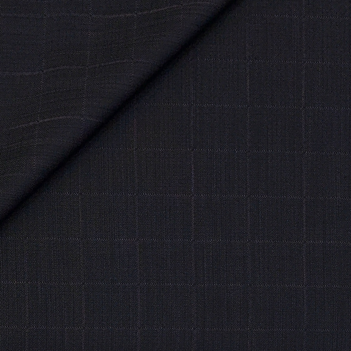 Trouser Fabric Reid & Taylor Poly Viscose Check Color Dark Blackish Wine