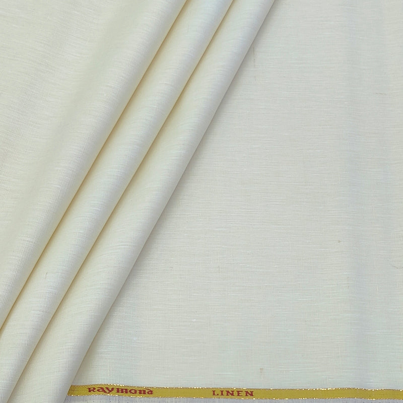 Shirt Fabric Raymond Linen Cotton Plain Colour Ash Brown