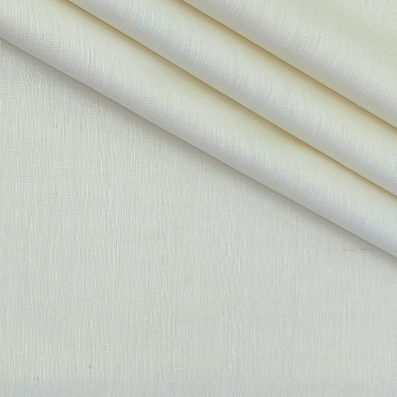 Shirt Fabric Raymond Linen Cotton Plain Colour Ash Brown