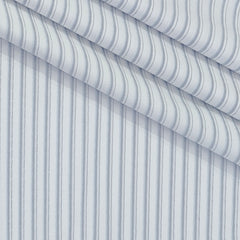 Shirt Fabric Soktas Finest 80s Giza Cotton Fine Lining Colour Light Grey N White