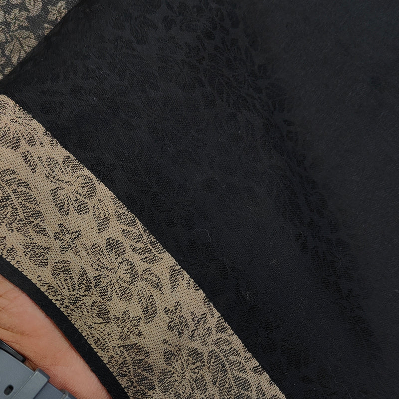 Raymond Paras Warm Shawl Lohi Kashmiri Jacquard Color Black