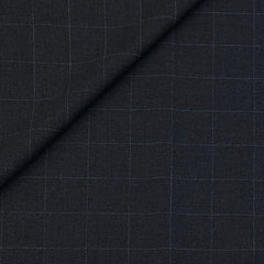 Trouser Fabric Canetti Italy Luxury TR 4Way Lycra Check Colour Nevado Grey