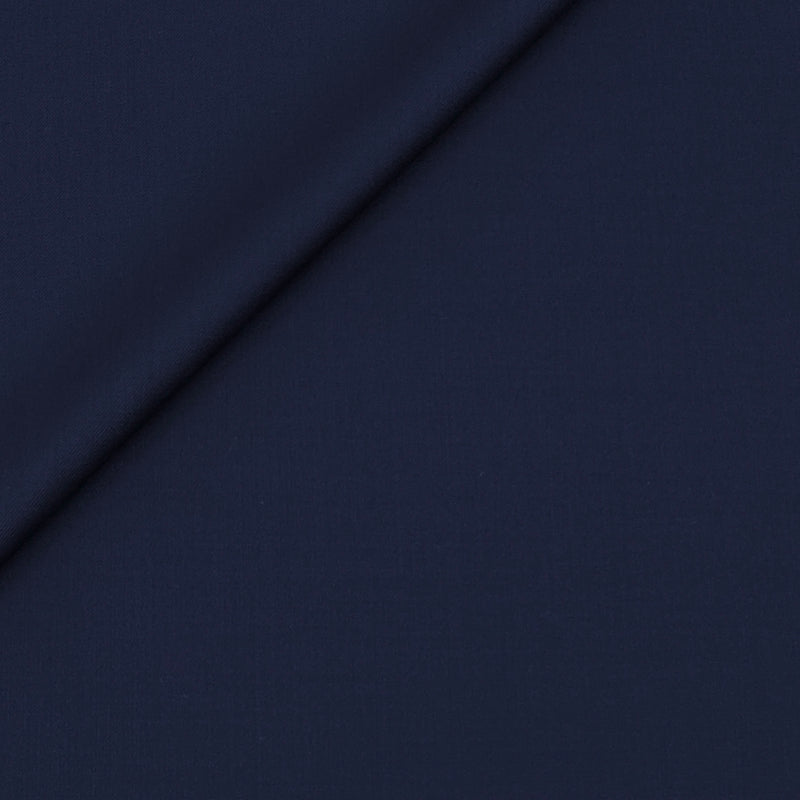 Raymond Exotic Premium Super 130s Count 70% Merino wool Plain Suiting Fabric Colour Dark Midnight Blue