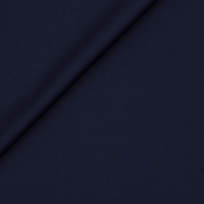 Raymond Exotic Premium Super 130s Count 70% Merino wool Plain Suiting Fabric Colour Dark Night Blue