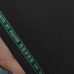 Raymond Exotic Premium Super 120s Count 70% Merino wool Self Slub Suiting Fabric Colour Bistre Brown