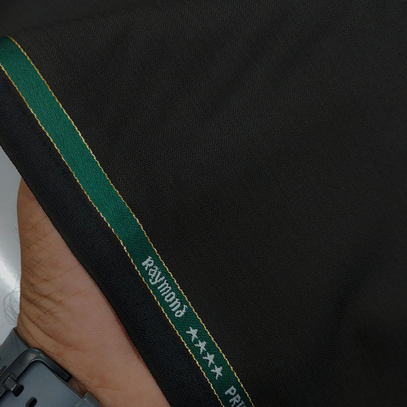 Raymond Exotic Premium Super 140s Count 45% wool Self Lining Suiting Fabric Colour Dark Coffee