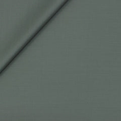Raymond Exotic Premium Super 140s Count 45% wool Plain Suiting Fabric Colour Swamp Green