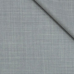 Raymond Exotic Premium Super 140s Count 30% wool Self Check Suiting Fabric Colour Grey