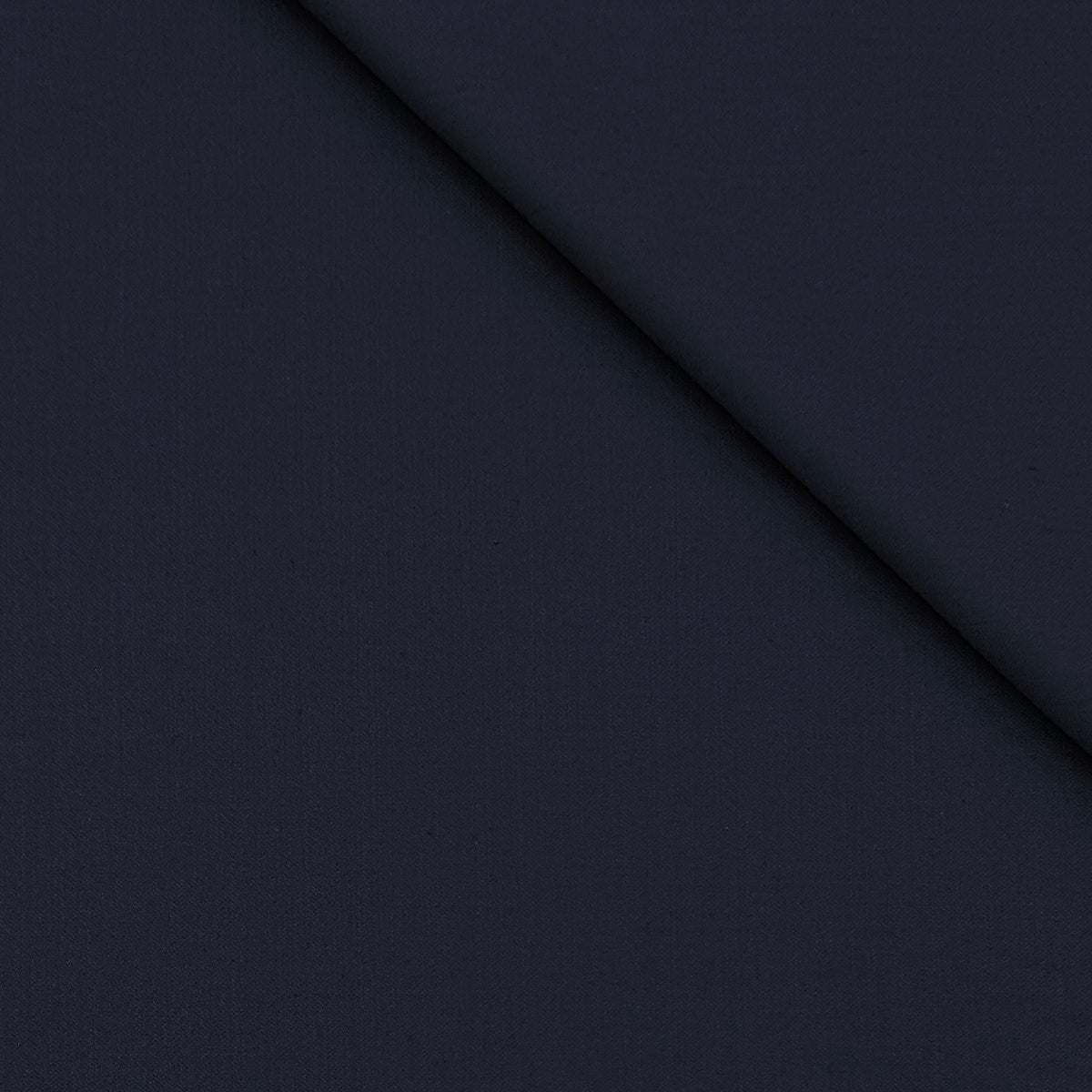 Trouser Fabric OCM Exotic Premium Super 150s Count 40% Merino Wool Plain Color Midnight Blue