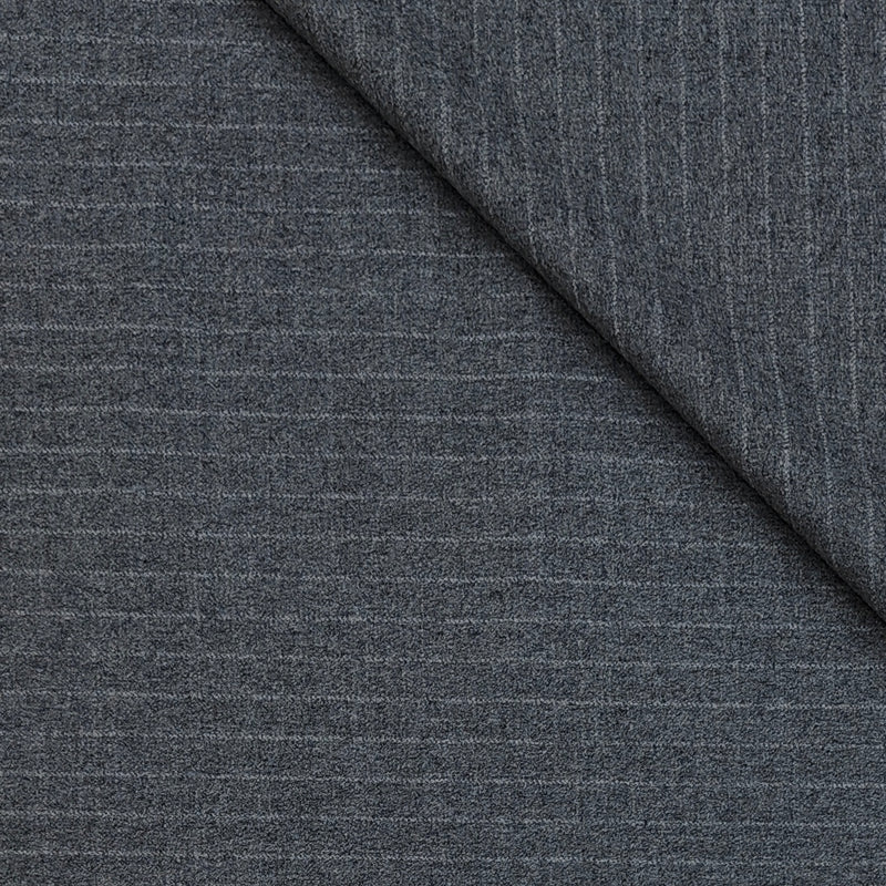 Raymond Super 160s count 100% Wool Tweed Lining Blazer Fabric Colour Grey