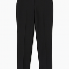 Suiting (1.55 mtr) Trouser Fabric Raymond Super 100s Wool Blended Plain Colour Black