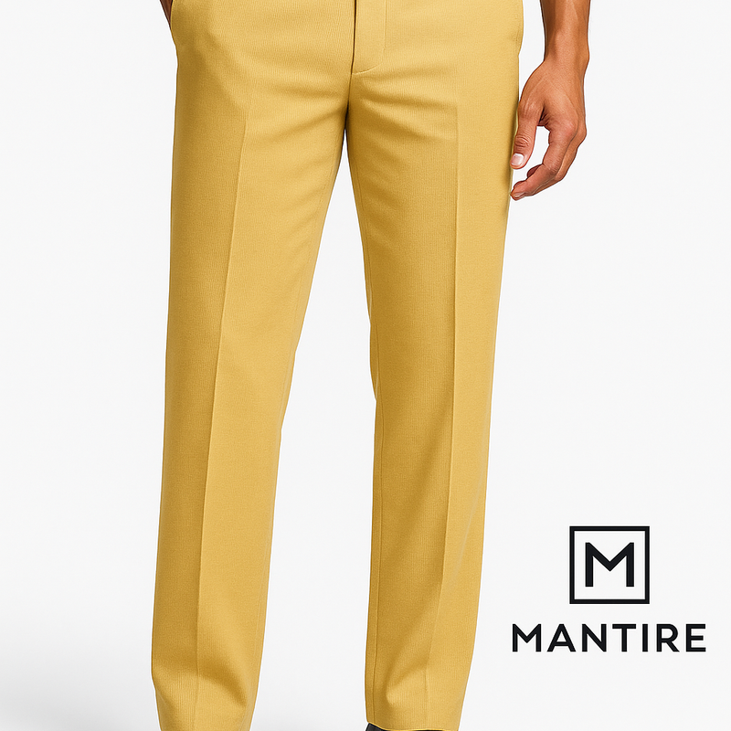 Corduroy Donear Pure Cotton Stretchable Thick Trouser Fabric Colour Bisqui Beige