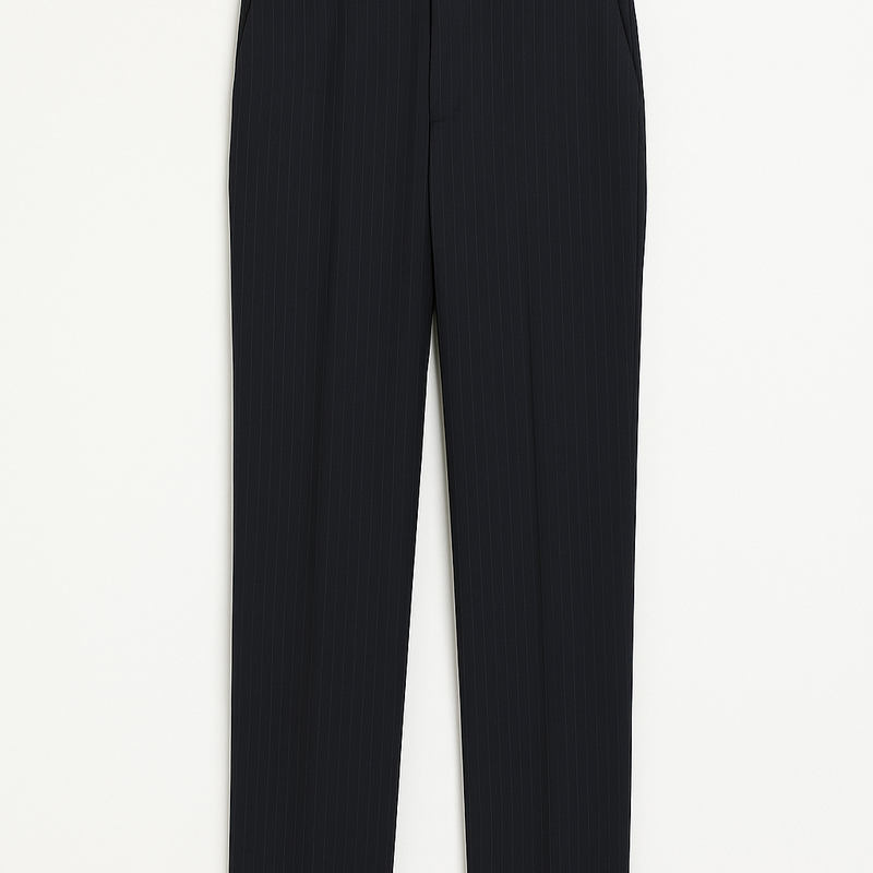 Trouser Fabric Raymond 90s Wool Blended Lining Colour Onyx Grey
