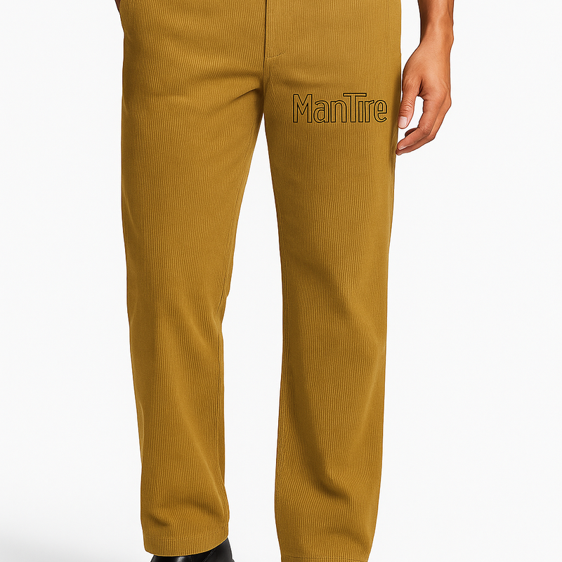Corduroy Donear Pure Cotton Stretchable Thick Trouser Fabric Colour Camel Brown