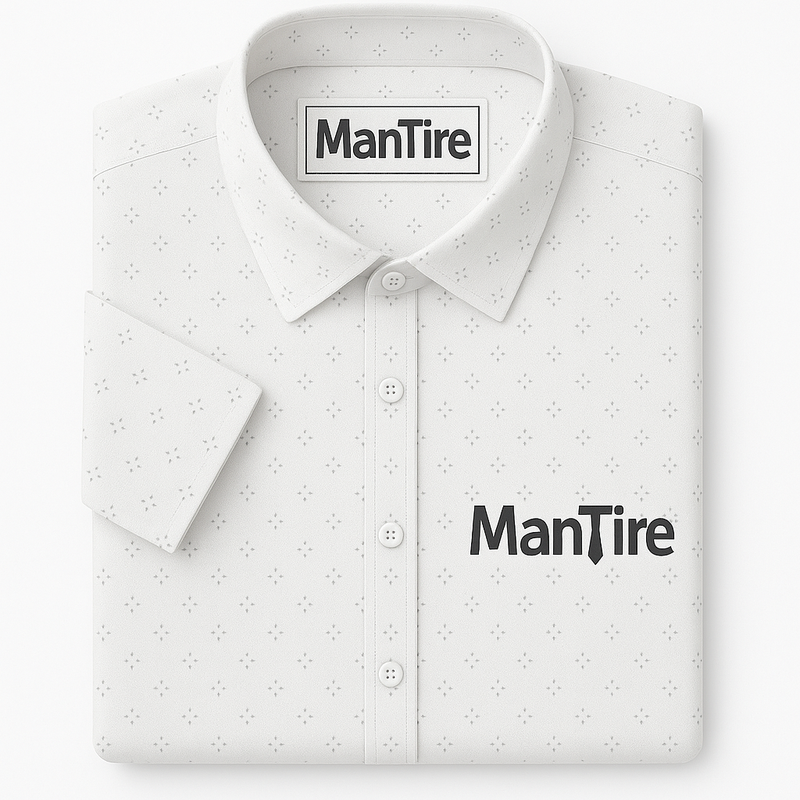 Shirt Fabric Linen Club Pure Linen Printed Colour White