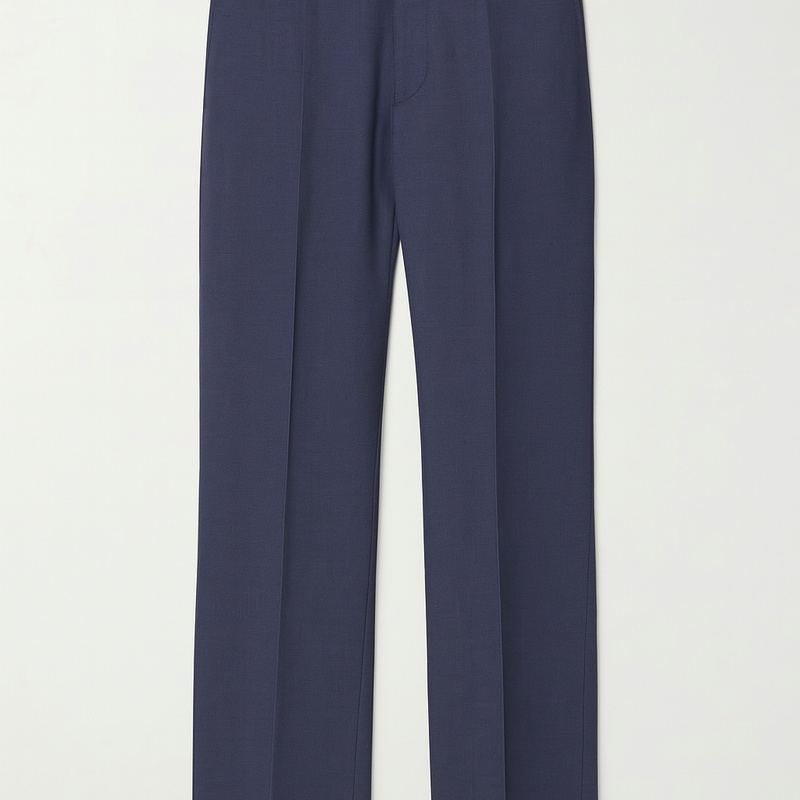 Trouser Fabric Raymond Wool Blended Self Texture Colour Bluish Grey