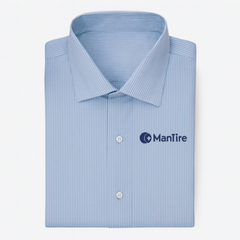 Shirt Fabric Soktas 100/1 Giza Cotton Pin Lining Colour Blue
