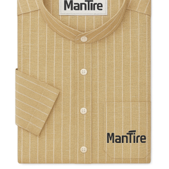 Shirt & Kurta Fabric Arvind 60 Lea Pure Linen Lining Colour Beige