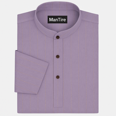 Shirt n Kurta Fabric Stiff Pure Cotton Sparkle Lining Premium  Colour Gold N Lavender