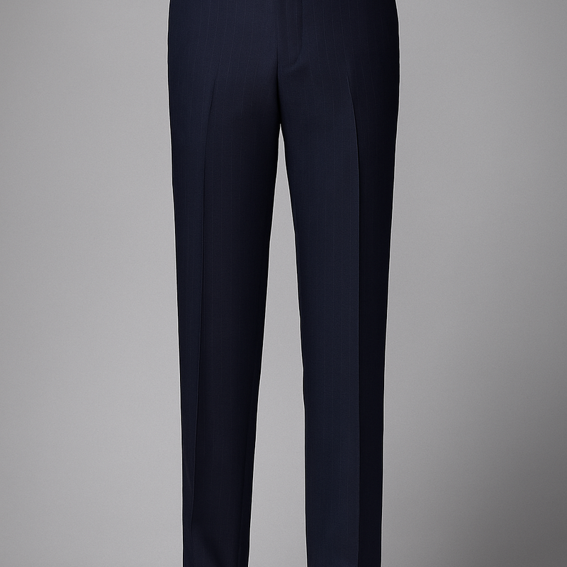 Trouser Fabric Raymond 70s Wool Blended Lining Colour Anchor Grey