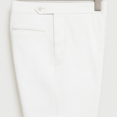 Suiting (1.70 mtr) Trouser Fabric Raymond Poly Viscose Plain Colour Off White