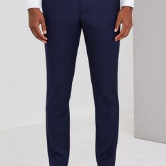 Suiting (1.70 mtr) Trouser Fabric Raymond Poly Viscose Plain Colour Cobalt Blue