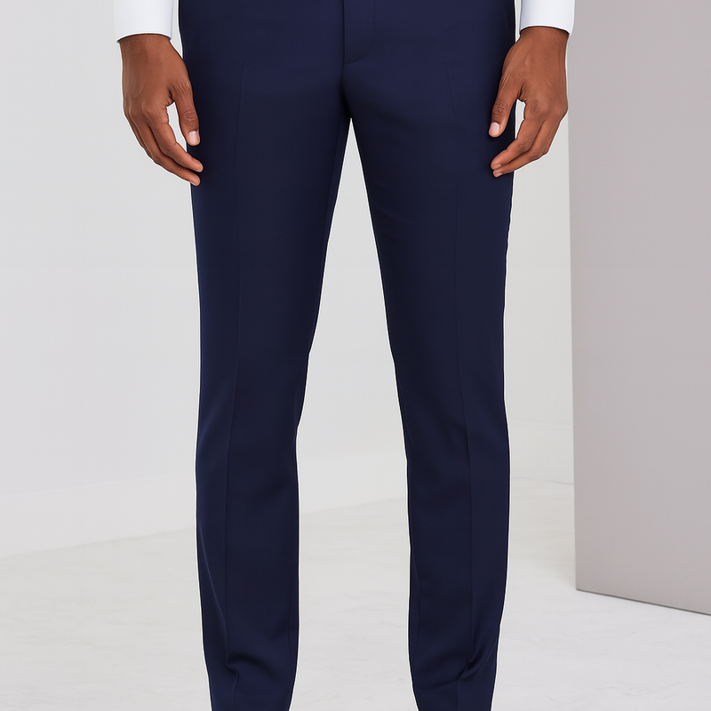 Suiting (1.70 mtr) Trouser Fabric Raymond Poly Viscose Plain Colour Cobalt Blue