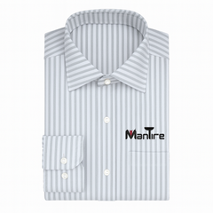 Shirt Fabric Soktas 80s Giza Cotton Lining Colour Grey N White