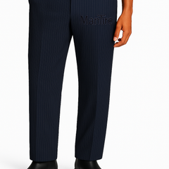 Trouser Fabric Raymond Wool Blended Lining Colour Dark Blue