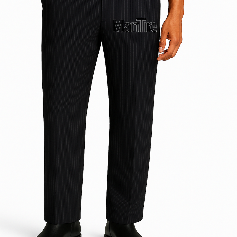 Trouser Fabric Raymond Wool Blended Lining Colour True Black