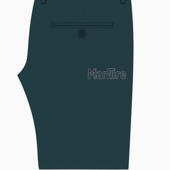 Trouser Fabric Raymond Poly Viscose Dotted Colour Peacock Green