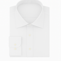 Shirt Fabric Raymond 100% Cotton Fearless Plain Colour White